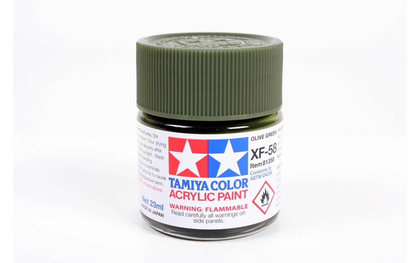 XF58 Olive Green 10ml - 81758  - Tamiya