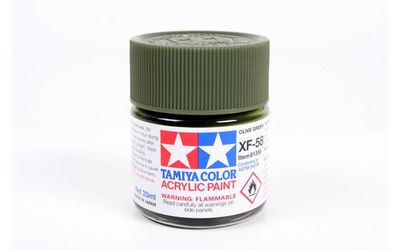 XF58 Olive Green 10ml - 81758  - Tamiya