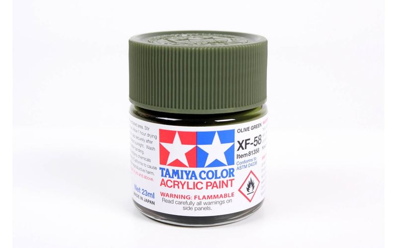 XF58 Olive Green 10ml - 81758  - Tamiya