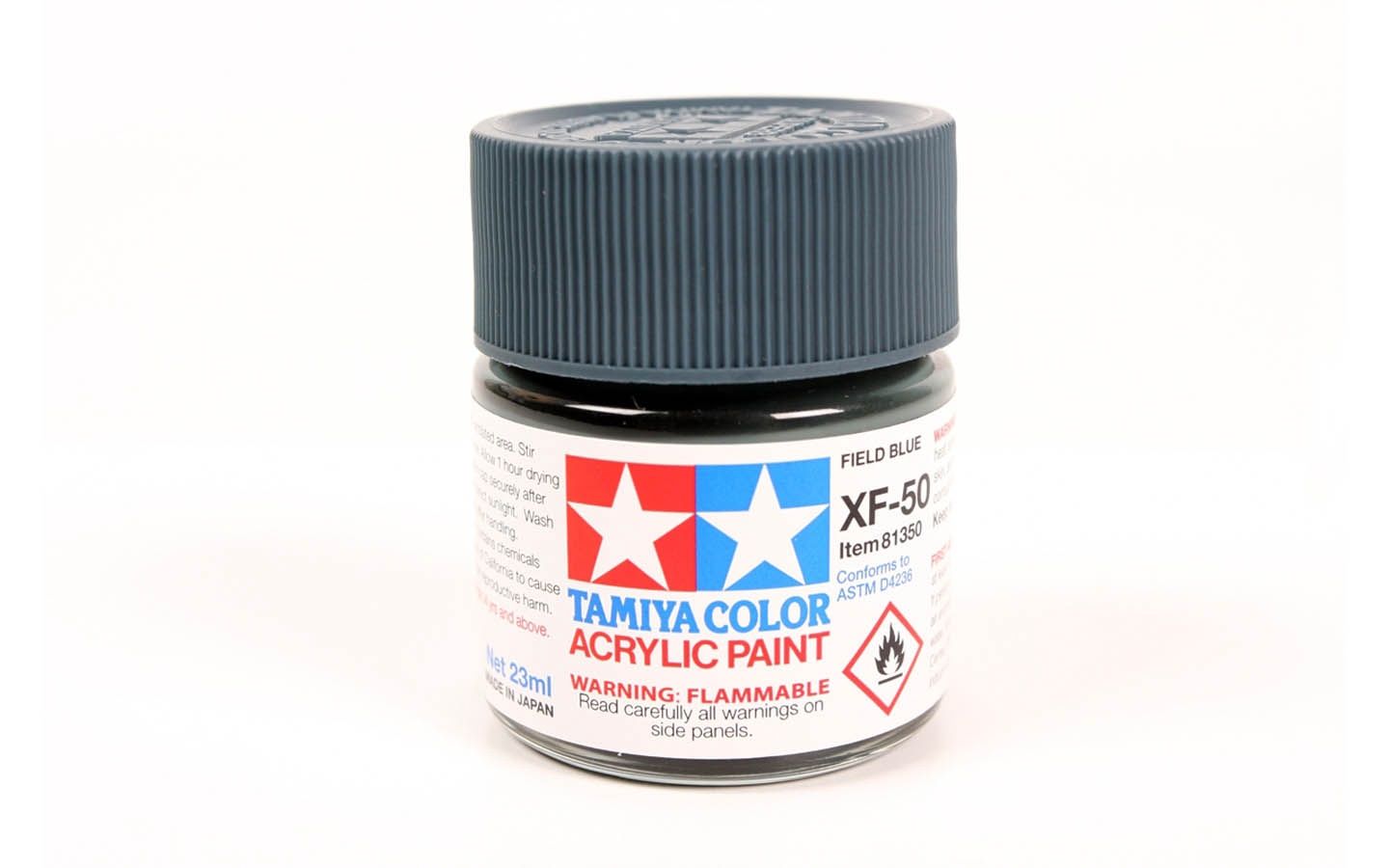 XF50 Flat Field Blue 23ml - 81350  - Tamiya