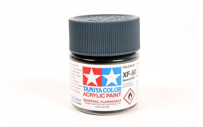 XF50 Flat Field Blue 23ml - 81350  - Tamiya