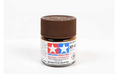 XF64 Red Brown 10ml - 81764  - Tamiya
