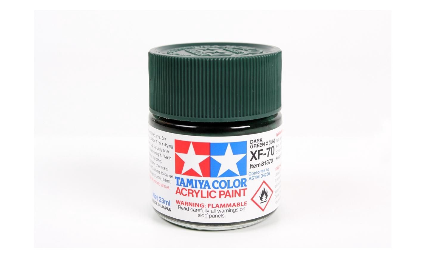 XF70 Dark Green 2IJN - 10ml - 81770 - Tamiya