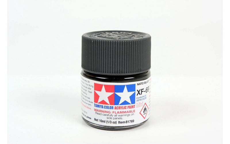 XF69 Nato Black 10ml - 81769  - Tamiya