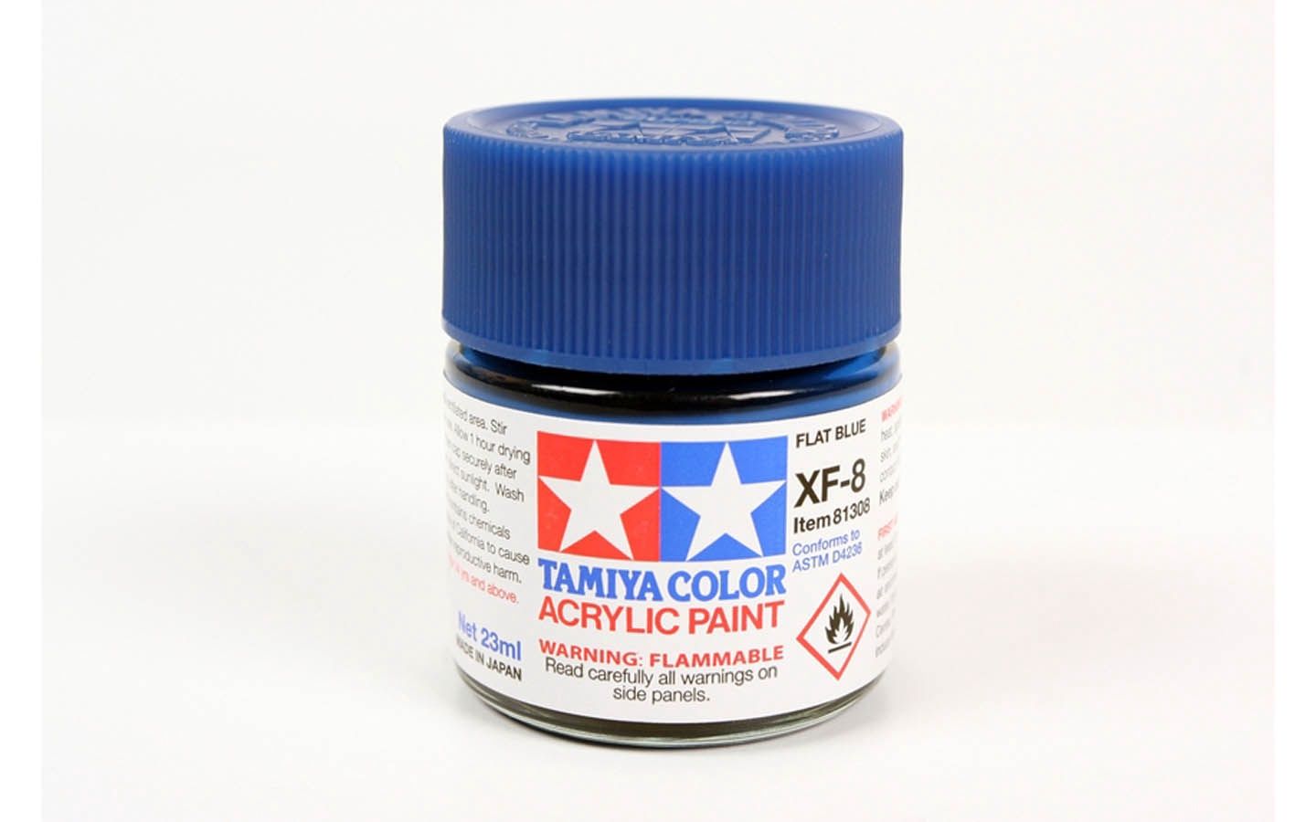 XF8 Flat Blue 23ml - 81308  - Tamiya