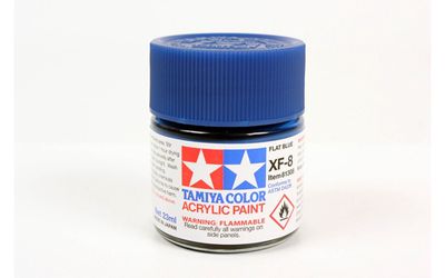 XF8 Flat Blue 23ml - 81308  - Tamiya