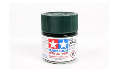 XF70 Flat Dark Green 23ml - 81370  - Tamiya
