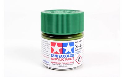 XF5 Flat Green 23ml - 81305  - Tamiya
