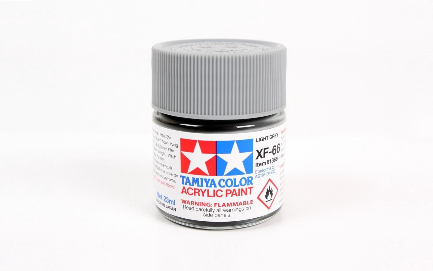 XF66 Flat Light Grey 23ml - 81366  - Tamiya