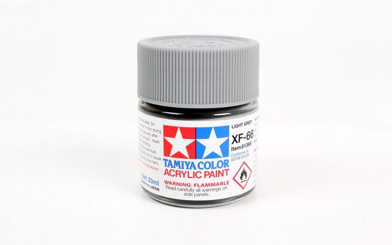 XF66 Flat Light Grey 23ml - 81366  - Tamiya