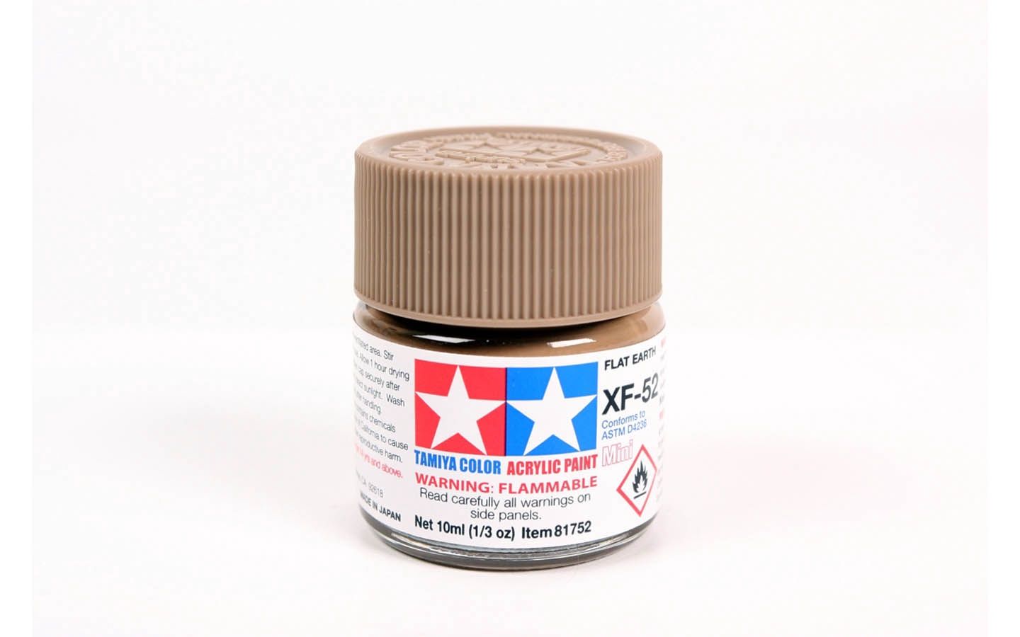 XF52 Flat Earth 10ml - 81752 - Tamiya