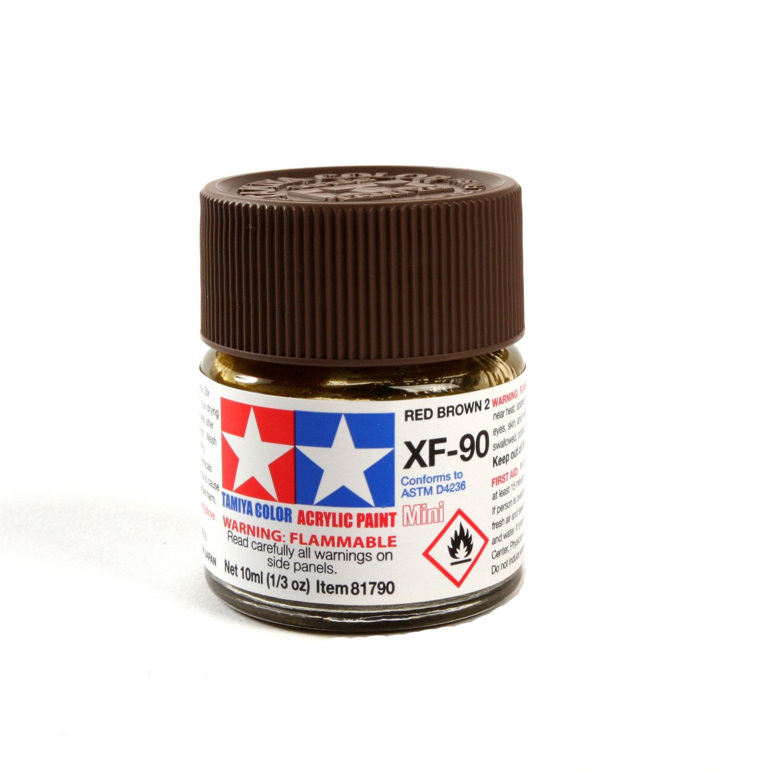 XF90 Red Brown 10ml - 81790 - Tamiya