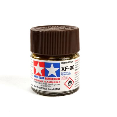 XF90 Red Brown 10ml - 81790 - Tamiya