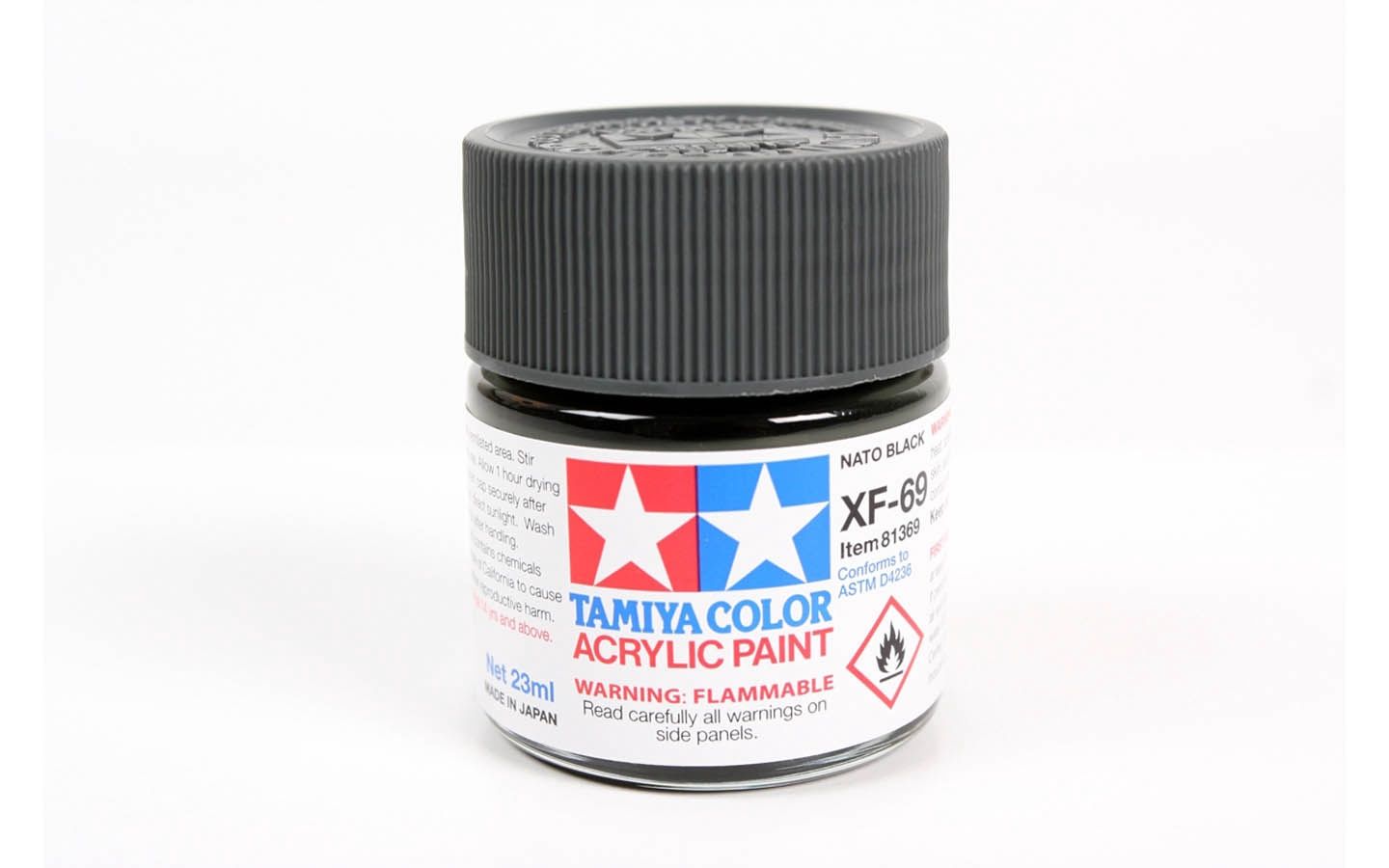 XF69 Nato Black 23ml - 81369 - Tamiya