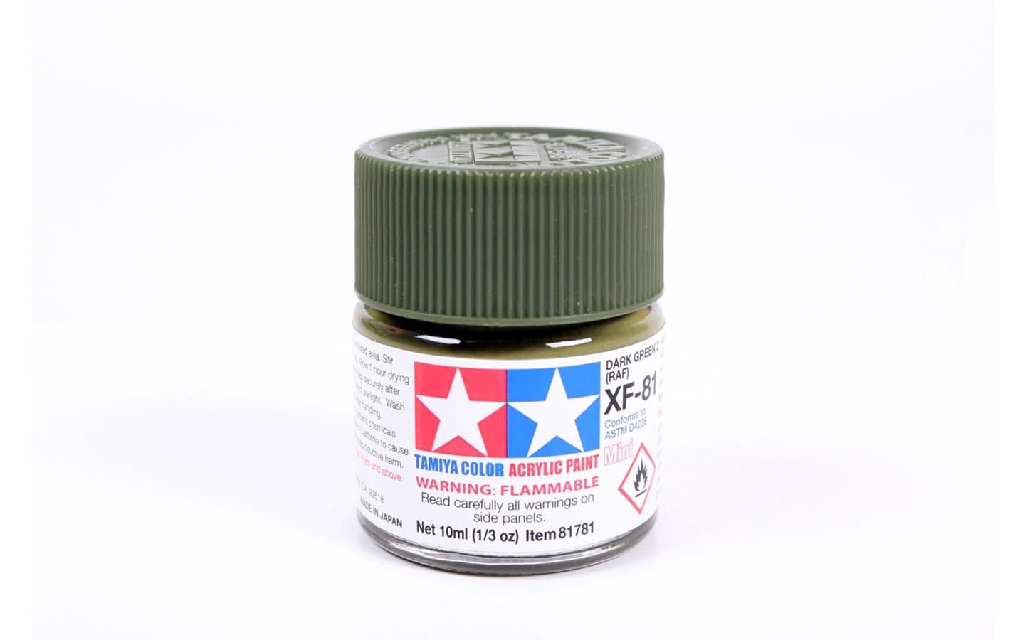 XF81 RAF Dark Green 2 10ml - 81718 - Tamiya