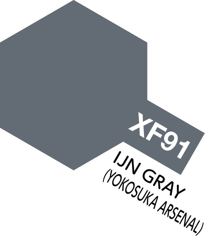 XF91 IJN Flat Grey 10ml - 81791 - Tamiya