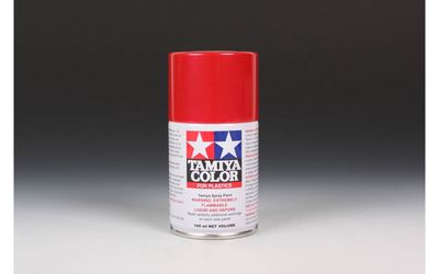 Red Metallic Spray TS-18 100ml - 85018 - Tamiya
