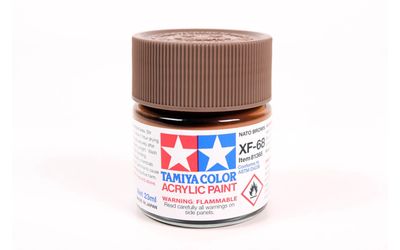 XF68 Flat Nato Brown 23ml - 81368  - Tamiya