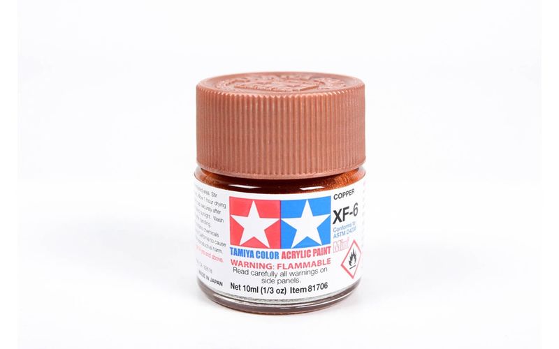XF6 Copper 10ml - 81706 - Tamiya