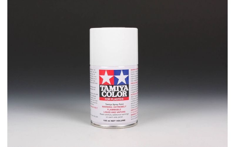 Pure White TS-26 Spray 100ml - 85026 - Tamiya