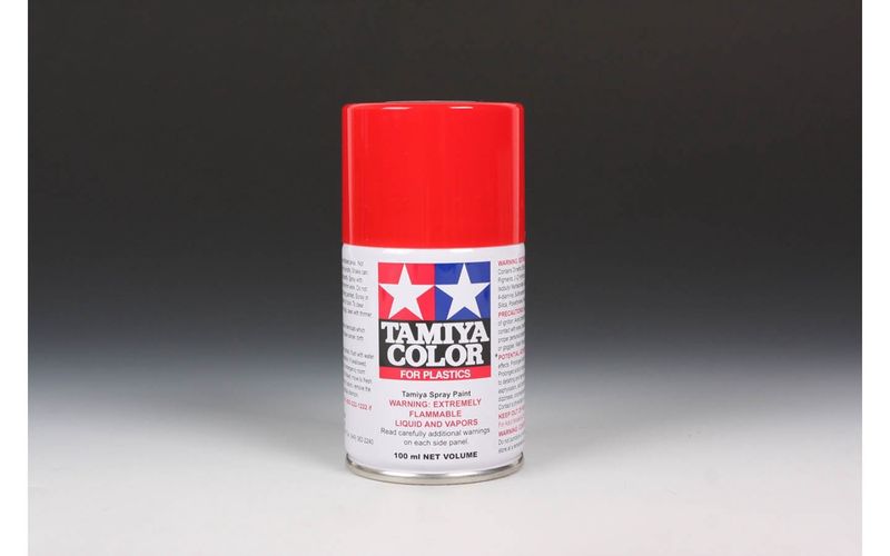 Brilliant Red TS-86 Spray 100ml - 85086 - Tamiya