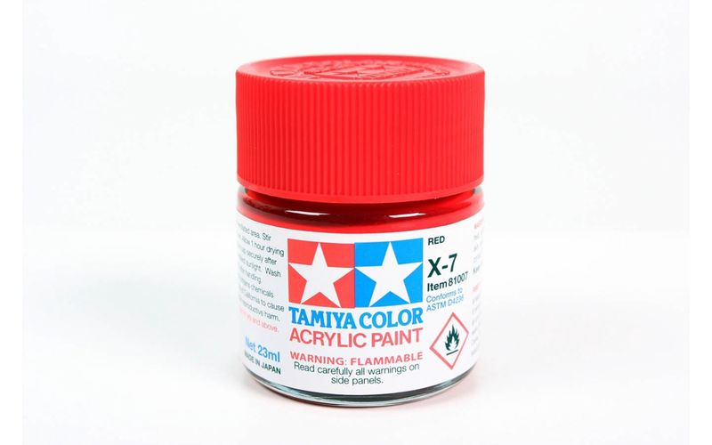 X7 Red 10ml - 81507 - Tamiya