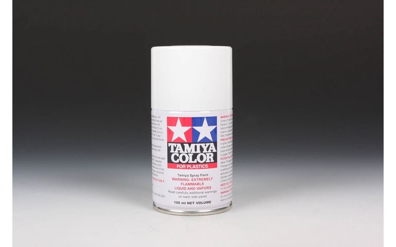 Matt White TS-27 Spray 100ml - 85027 - Tamiya