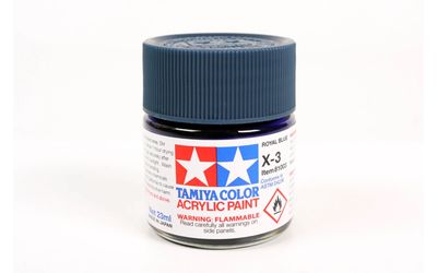 X3 Royal Blue 23ml - 81003 - Tamiya