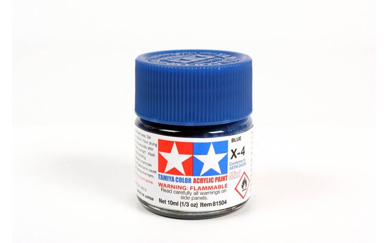 X4 Blue 10ml - 81504 - Tamiya