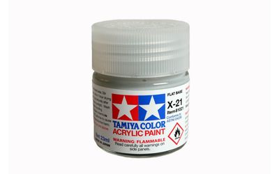 X21 Flat Base 23ml - 81021 - Tamiya