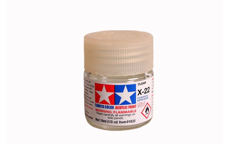 X22 Clear 10ml - 81522 - Tamiya