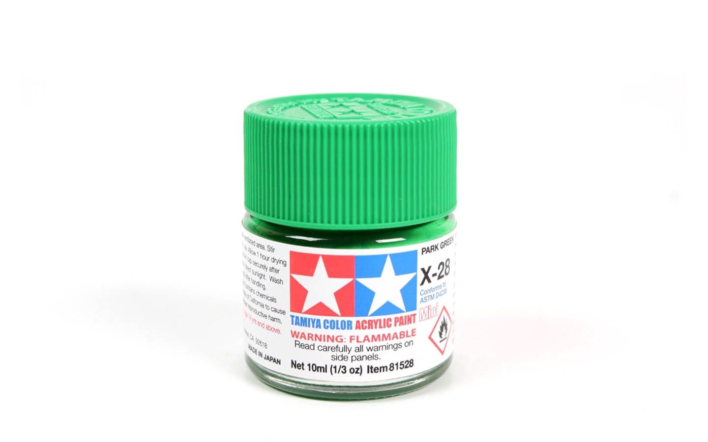 X28 Park Green 10ml - 81528 - Tamiya