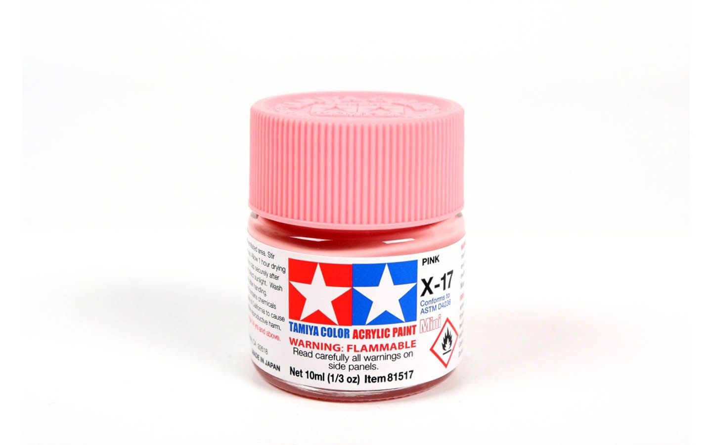 X17 Pink 10ml - 81517 - Tamiya
