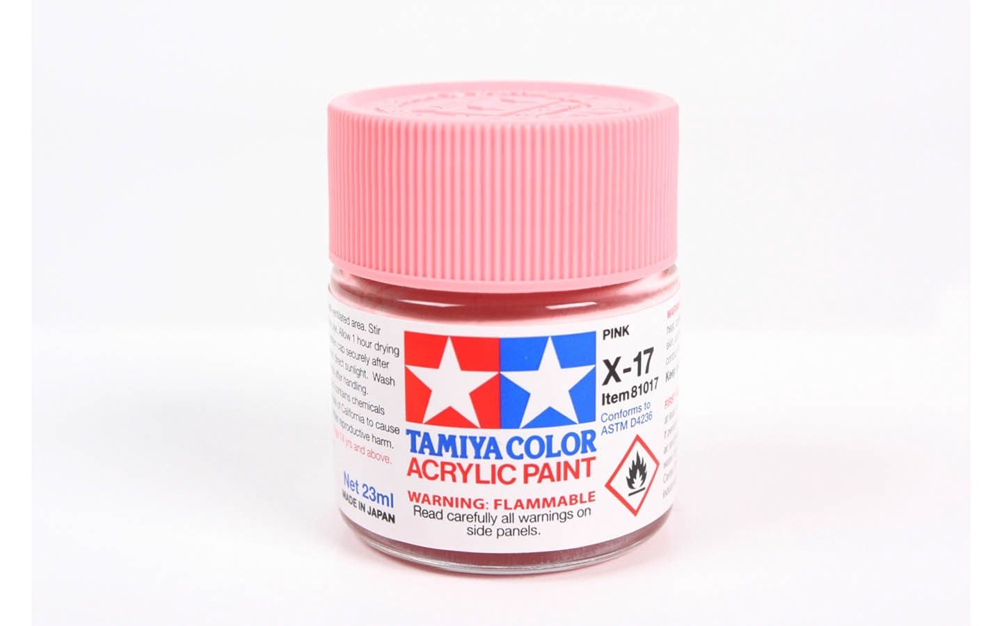 X17 Pink 23ml - 81017 - Tamiya