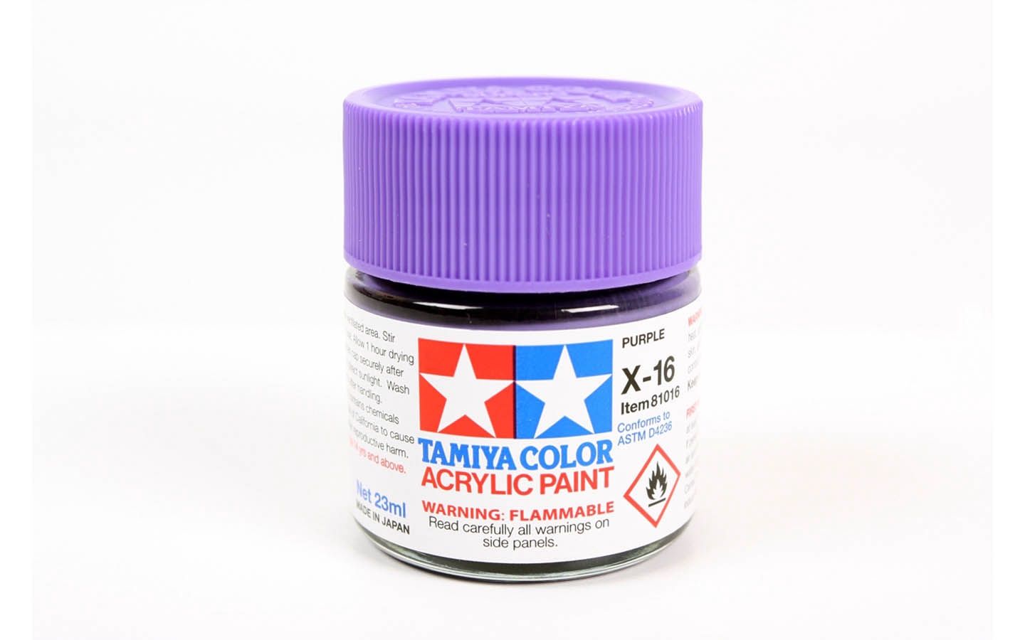 X16 Purple 23ml - 81016 - Tamiya