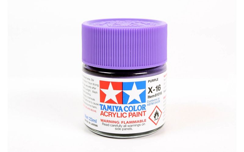 X16 Purple 23ml - 81016 - Tamiya