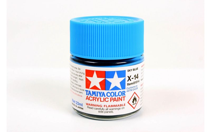 X14 Sky Blue 23ml - 81014 - Tamiya