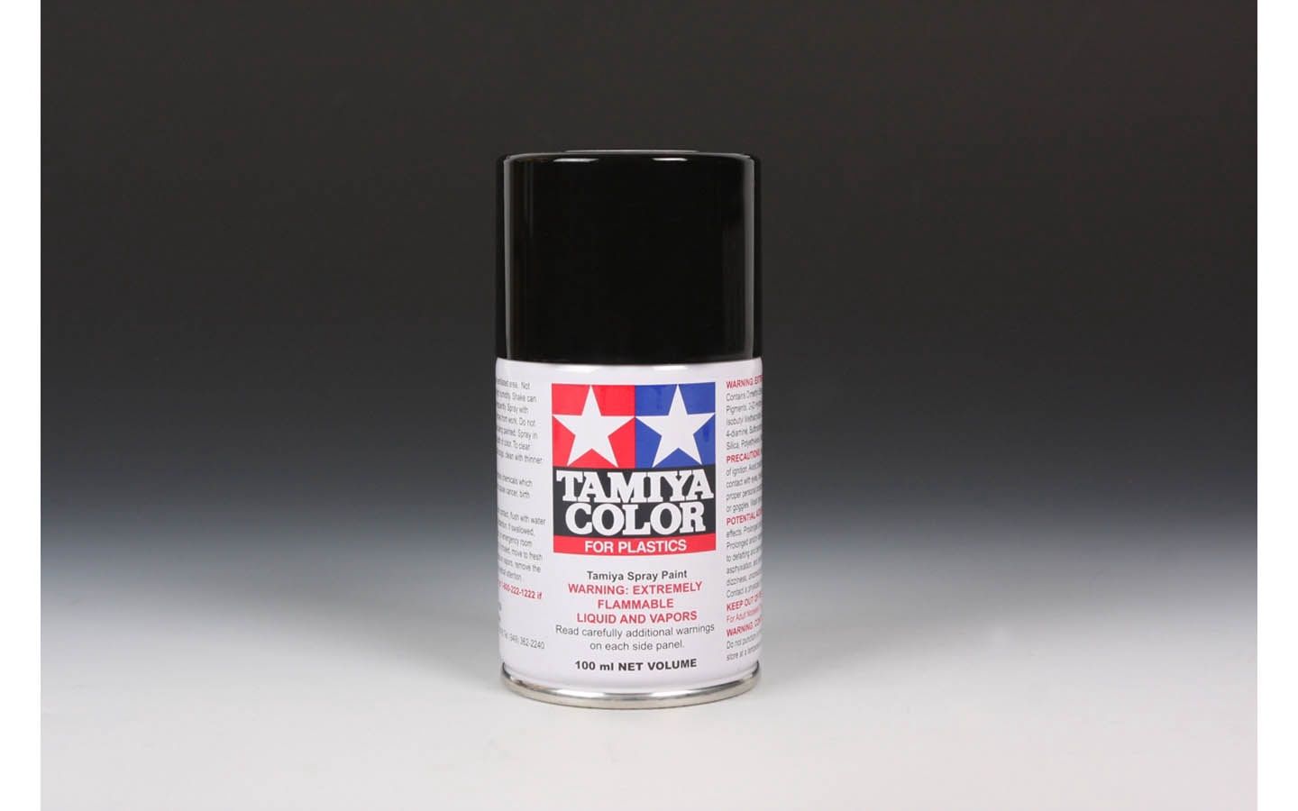 Black Gloss TS-14 Spray 100ml - 85014 - Tamiya