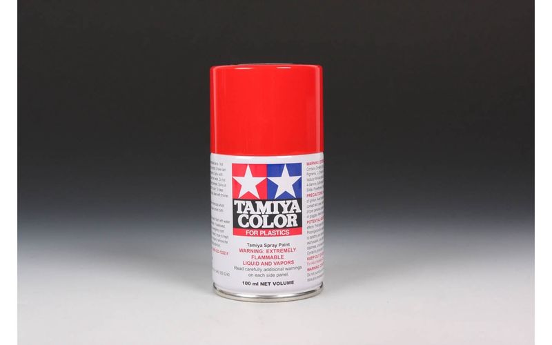 Bright Red TS-49 Spray 100ml - 85049 - Tamiya