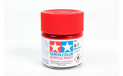 X7 Red 23ml - 81007 - Tamiya