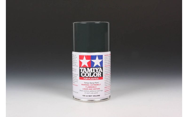 Black Rubber TS-82 Spray 100ml - 85082 - Tamiya