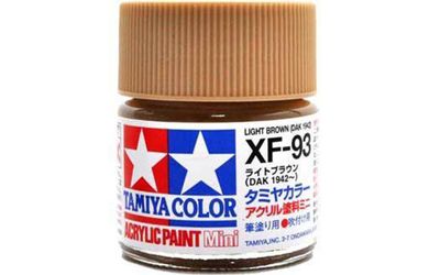 XF93 Dak Yellow / Light Brown 1942 10ml - 81793 - Tamiya