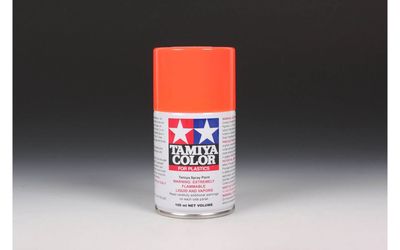 Florescent Red TS-36 Spray 100ml - 85036 - Tamiya