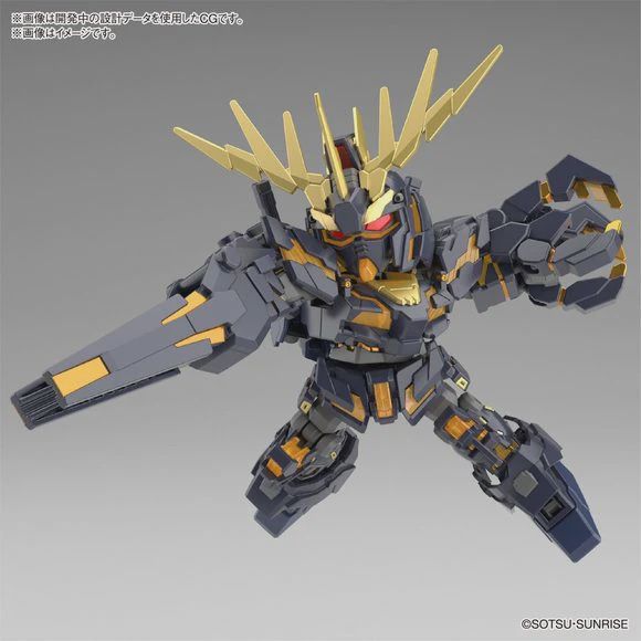 Cross Silhouette SD Banshee Unicorn Gundam