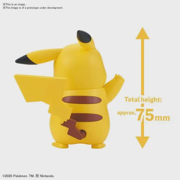 SNAP QUCK!! Pokemon Pikachu Model Kit