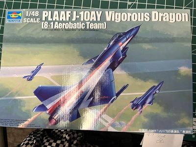 PLAAF J-10AY Vigorous Dragon (8-1 Aerobatic Team) Trumpeter | No. 02857 | 1:48