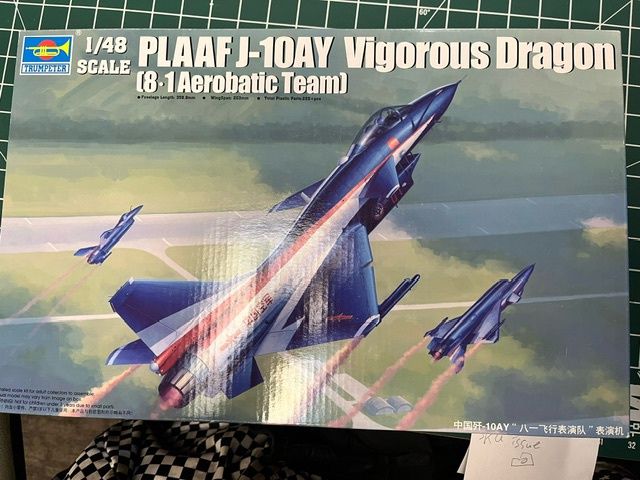 PLAAF J-10AY Vigorous Dragon (8-1 Aerobatic Team) Trumpeter | No. 02857 | 1:48
