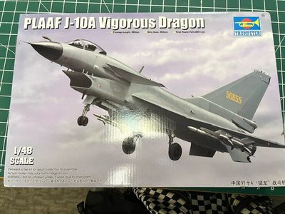 PLAAF Chengdu J-10A Vigorous Dragon Trumpeter | No. 02841 | 1:48