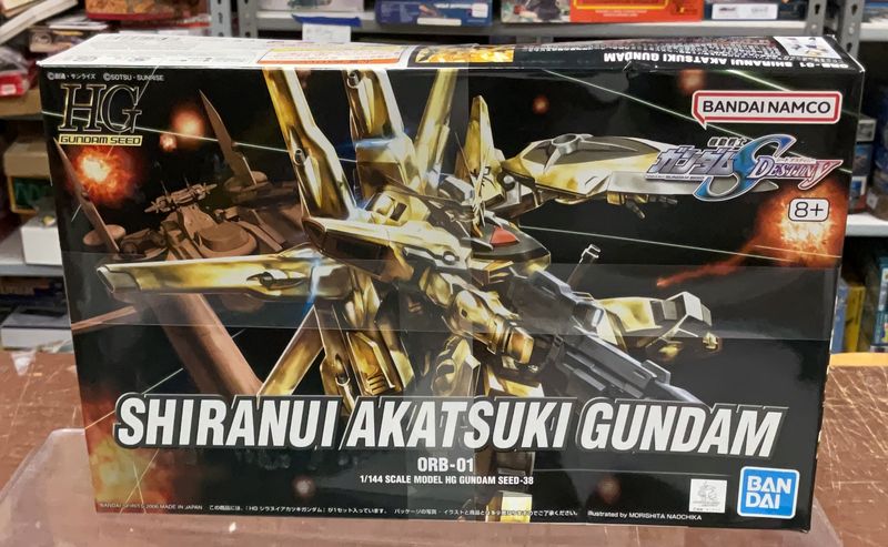 HG Shiranui Akatsuki Gundam Seed - Bandai 0141041