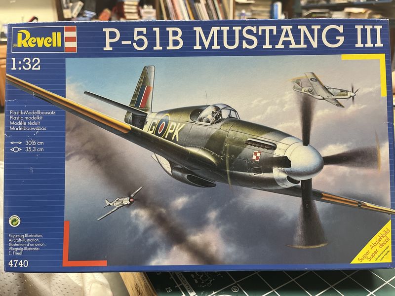 1:32 P-51B Mustang III Revell 4740